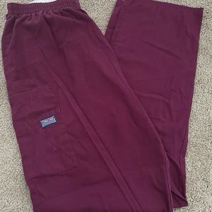 Maroon Scrub Pants
